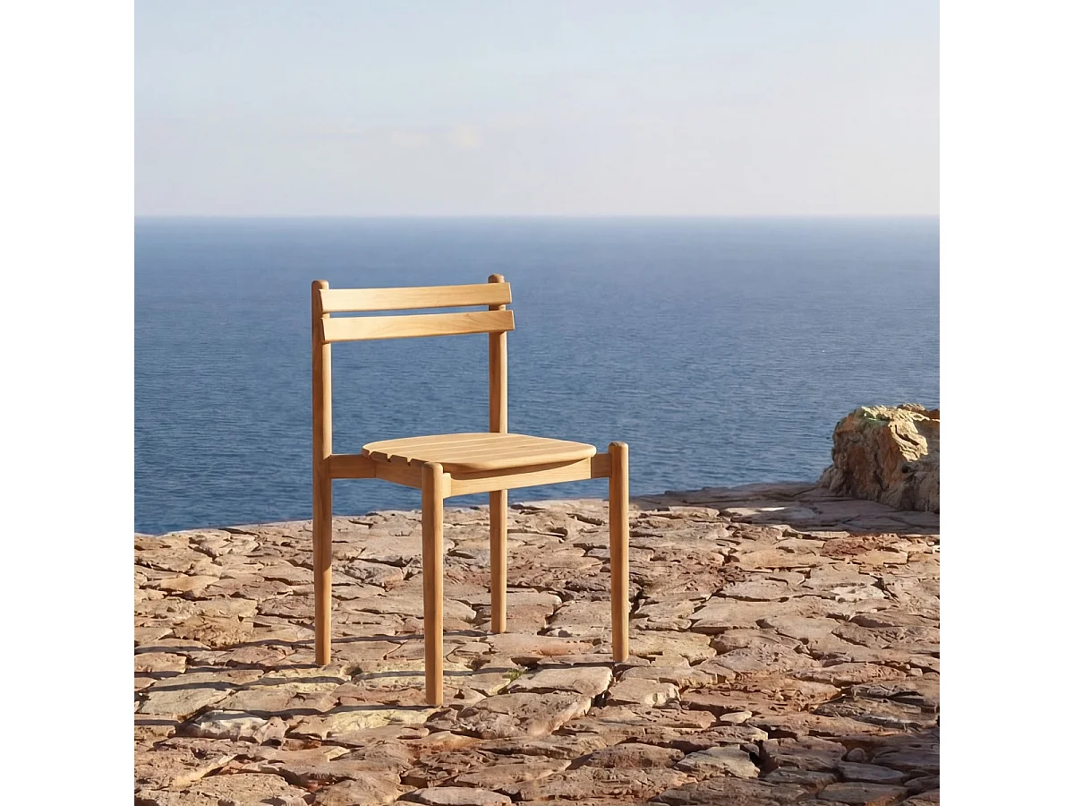 Sedia in teak massello Vadim