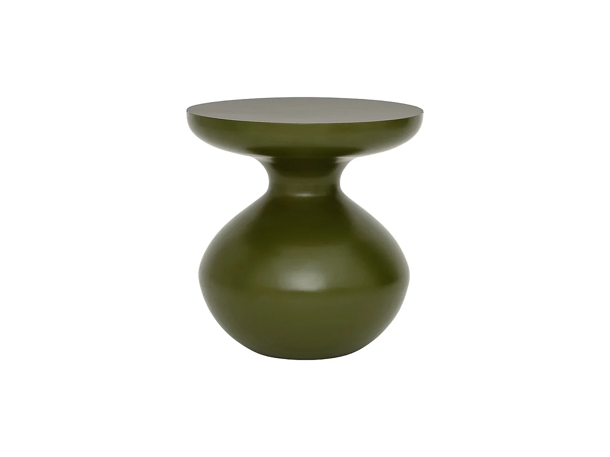 Sofaende aus Metall grün Tummy