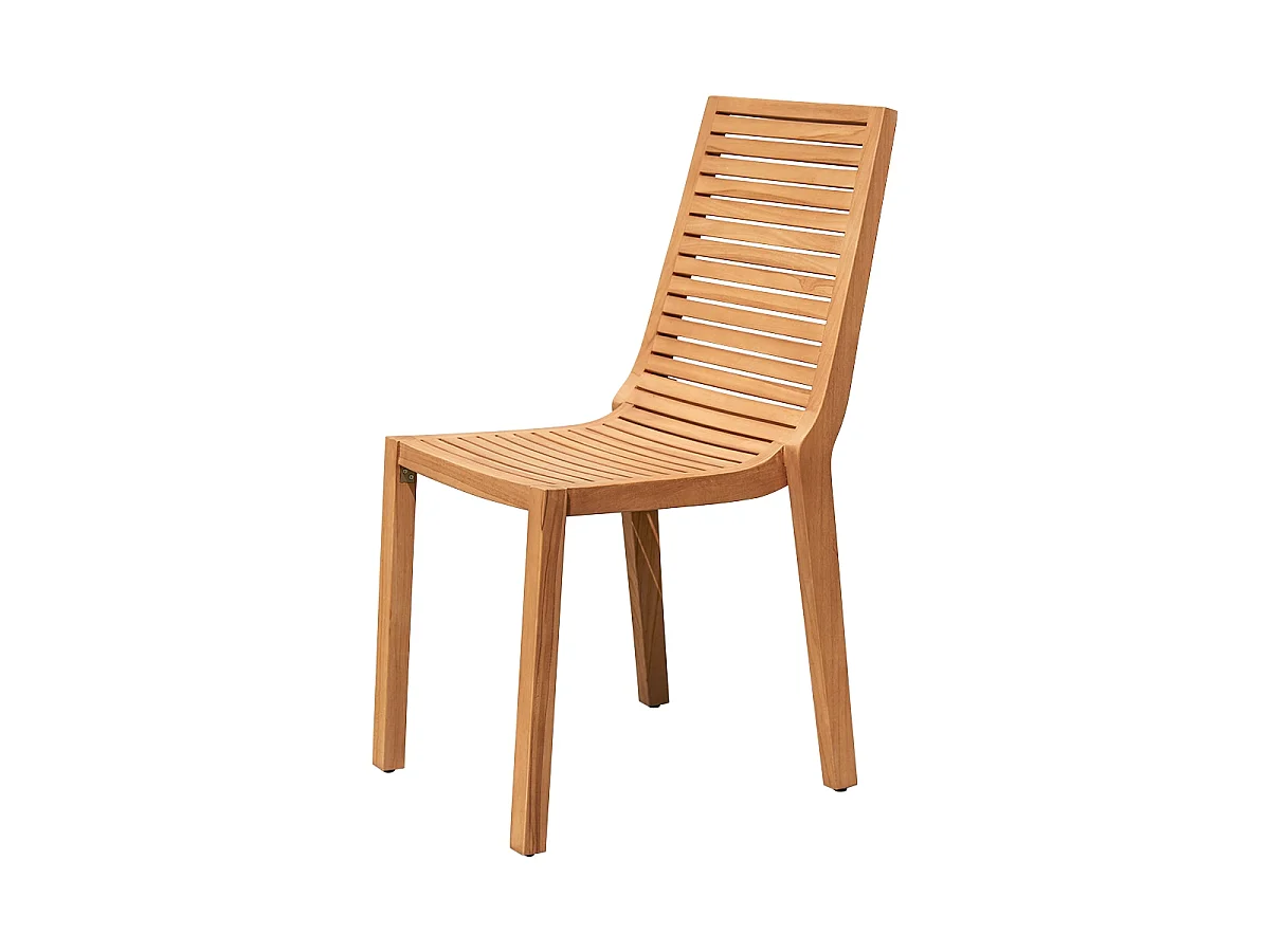 Gartenstuhl Outdoor Stuhl Teakstuhl Massivholz