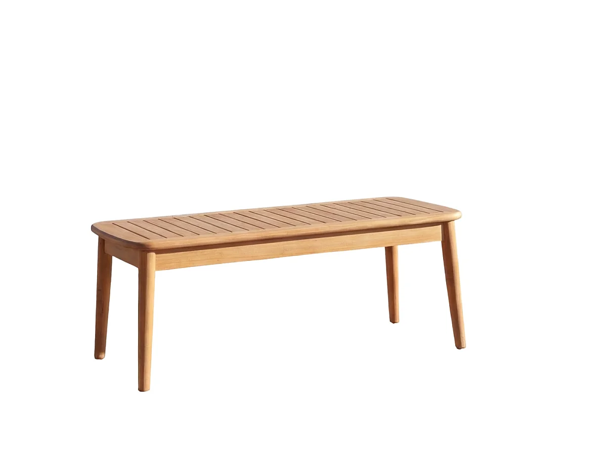 Couchtisch aus massivem Akazienholz