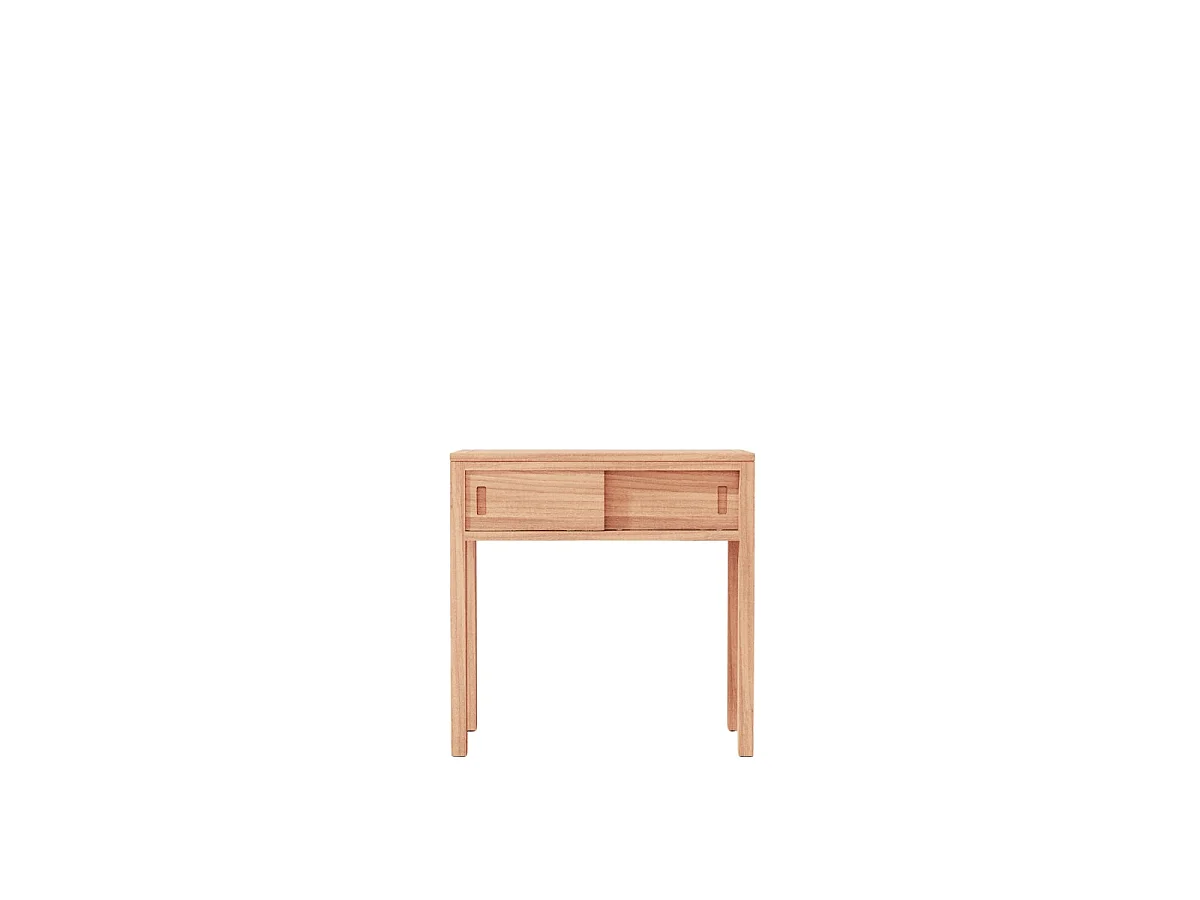 Konsole aus massivem Teakholz 80 cm Anton