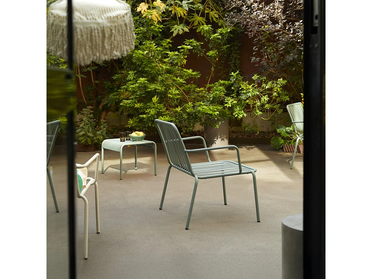 Garten Lounges aus grünem Metall, 2-Sitzer Gaby