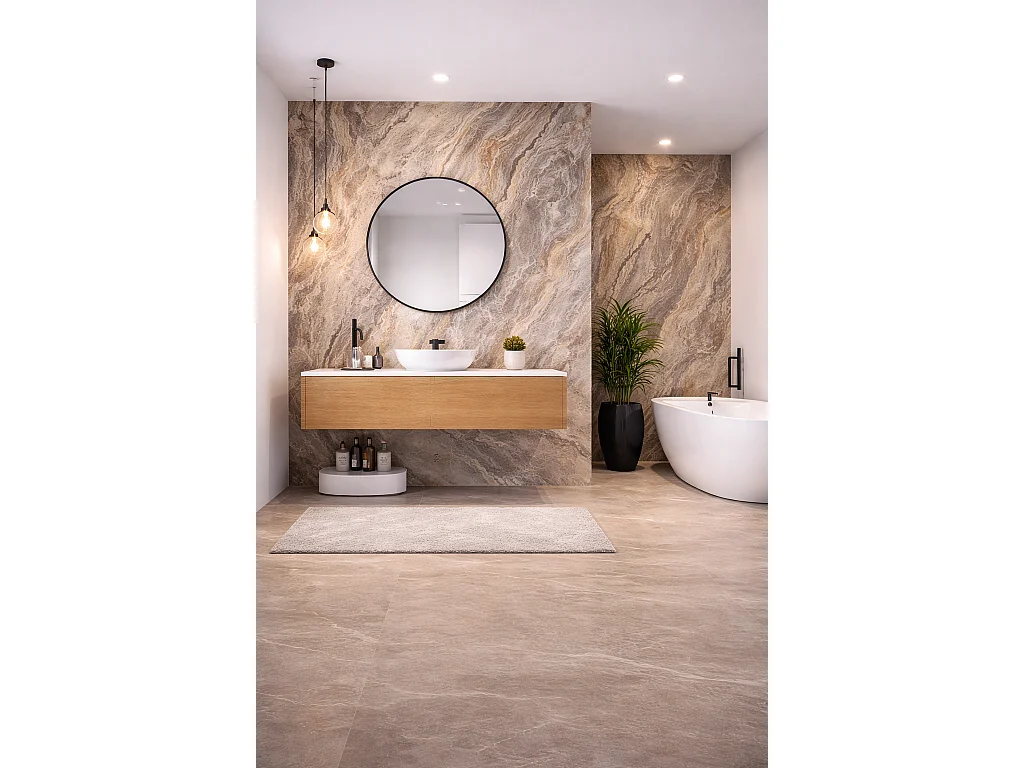 Panneaux muraux effet MARBRE 122x260 cm - Protocole Home