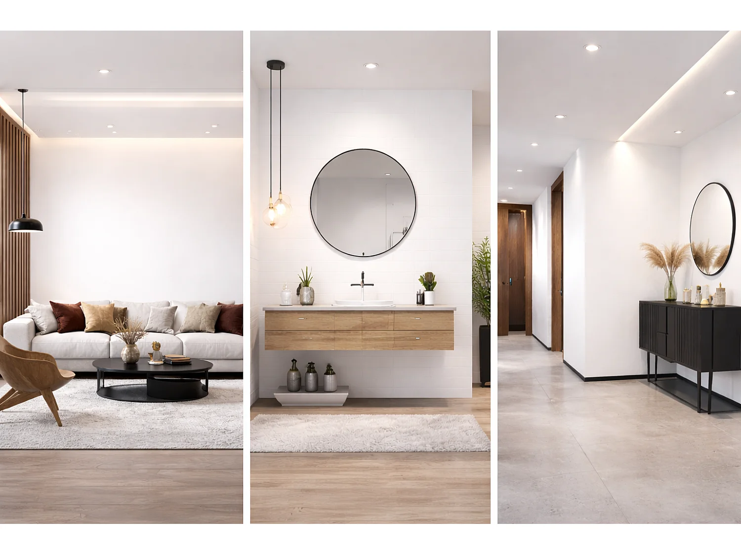 Panneaux muraux effet marbre Protocole Home - revêtement mural hydrofuge