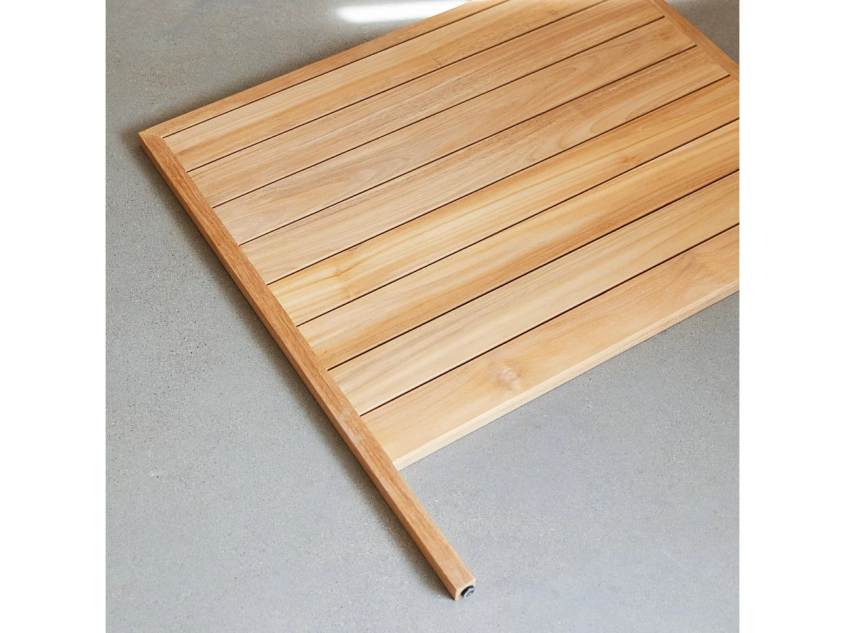 Minimalys - Children’s solid teak headboard, 95 cm