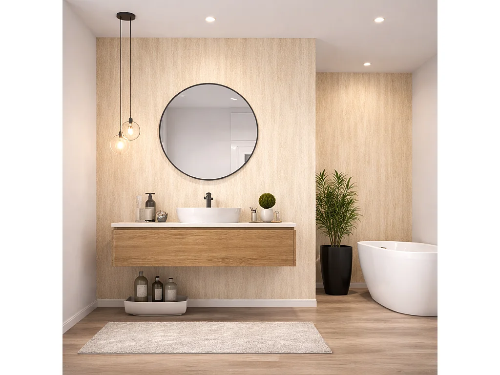 Panneaux muraux effet marbre Protocole Home - revêtement mural hydrofuge