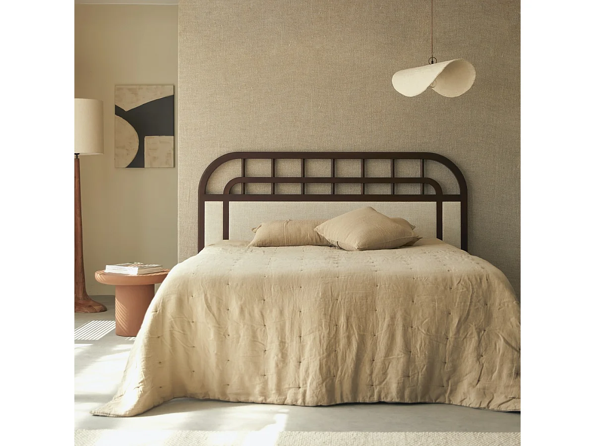 Bett-Kopfteil Ael aus Mindiholz, 190 cm