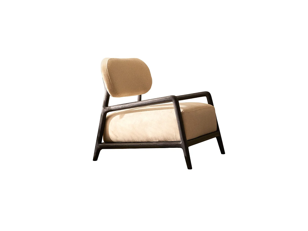 Poltrona in mindi black Romane