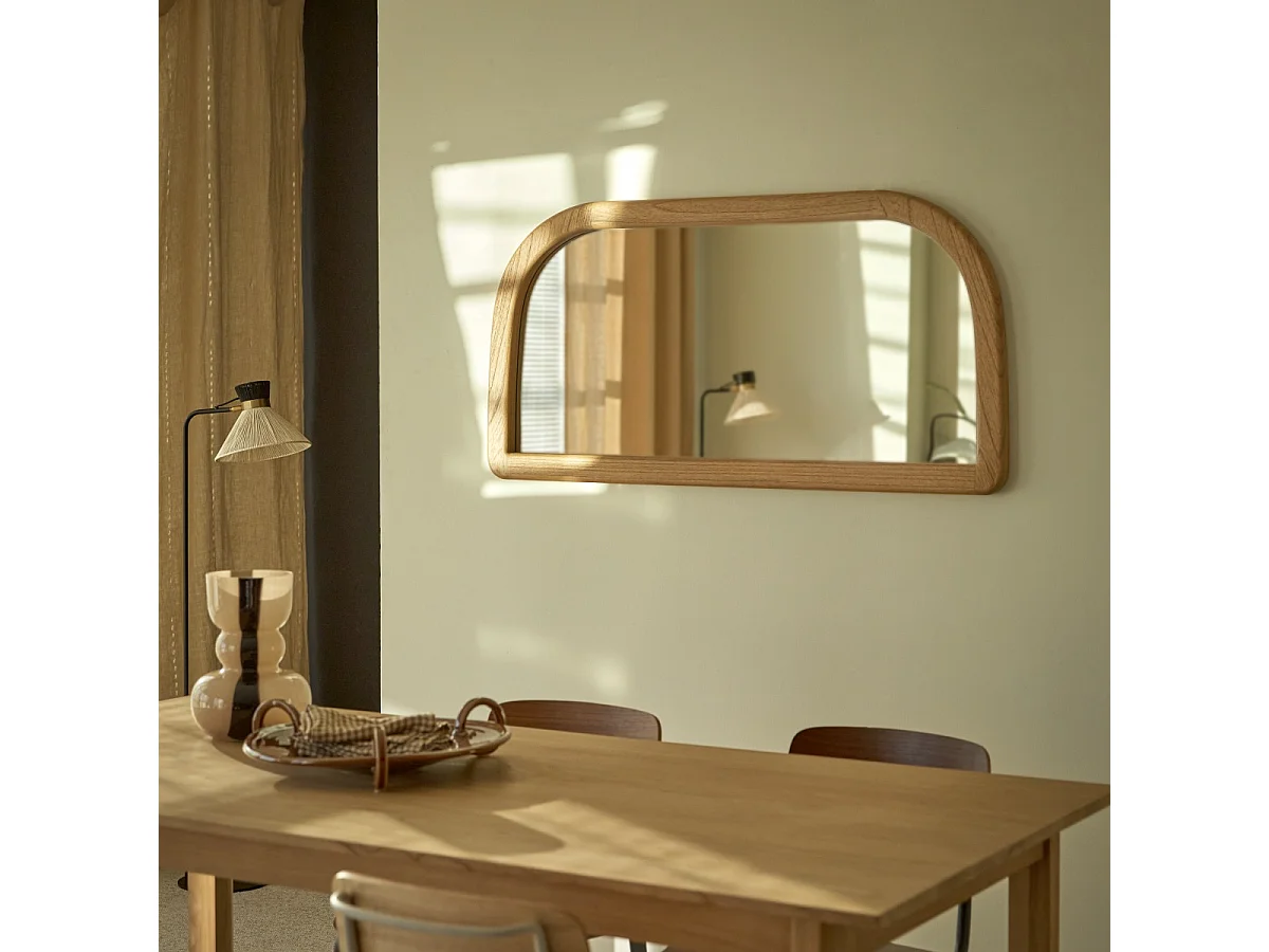 Léonie - Specchio in legno di mindi 60x120 cm