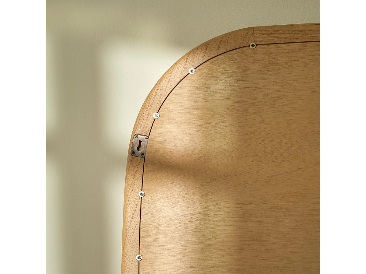 Léonie - Specchio in legno di mindi 60x120 cm