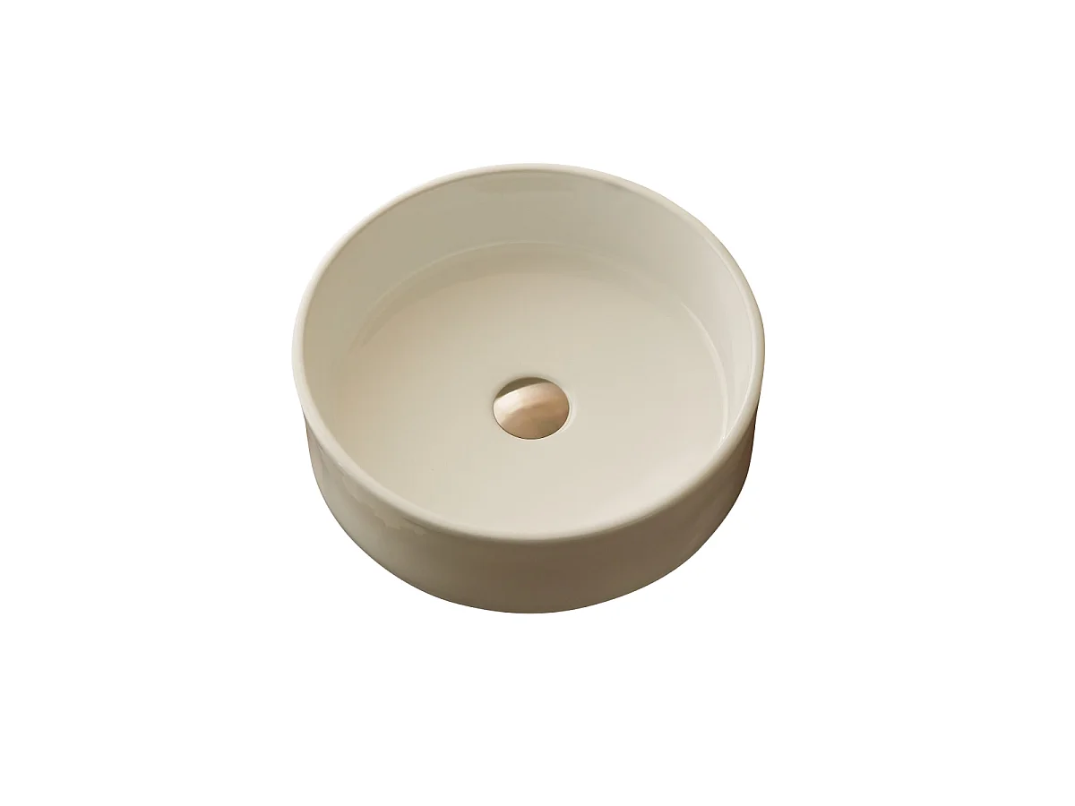 Gina - Lavabo rotondo in ceramica