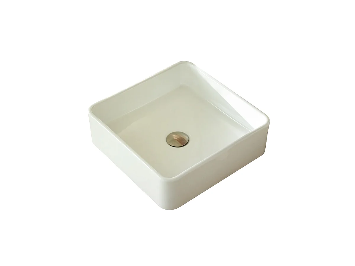 Thaïs - Lavabo quadrato in ceramica