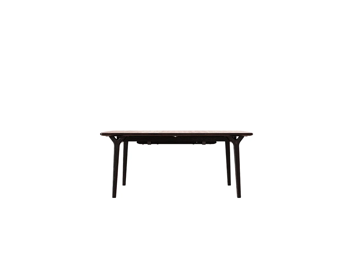 Tavolo allungabile in rovere massello black da 6 a 12 persone Clara