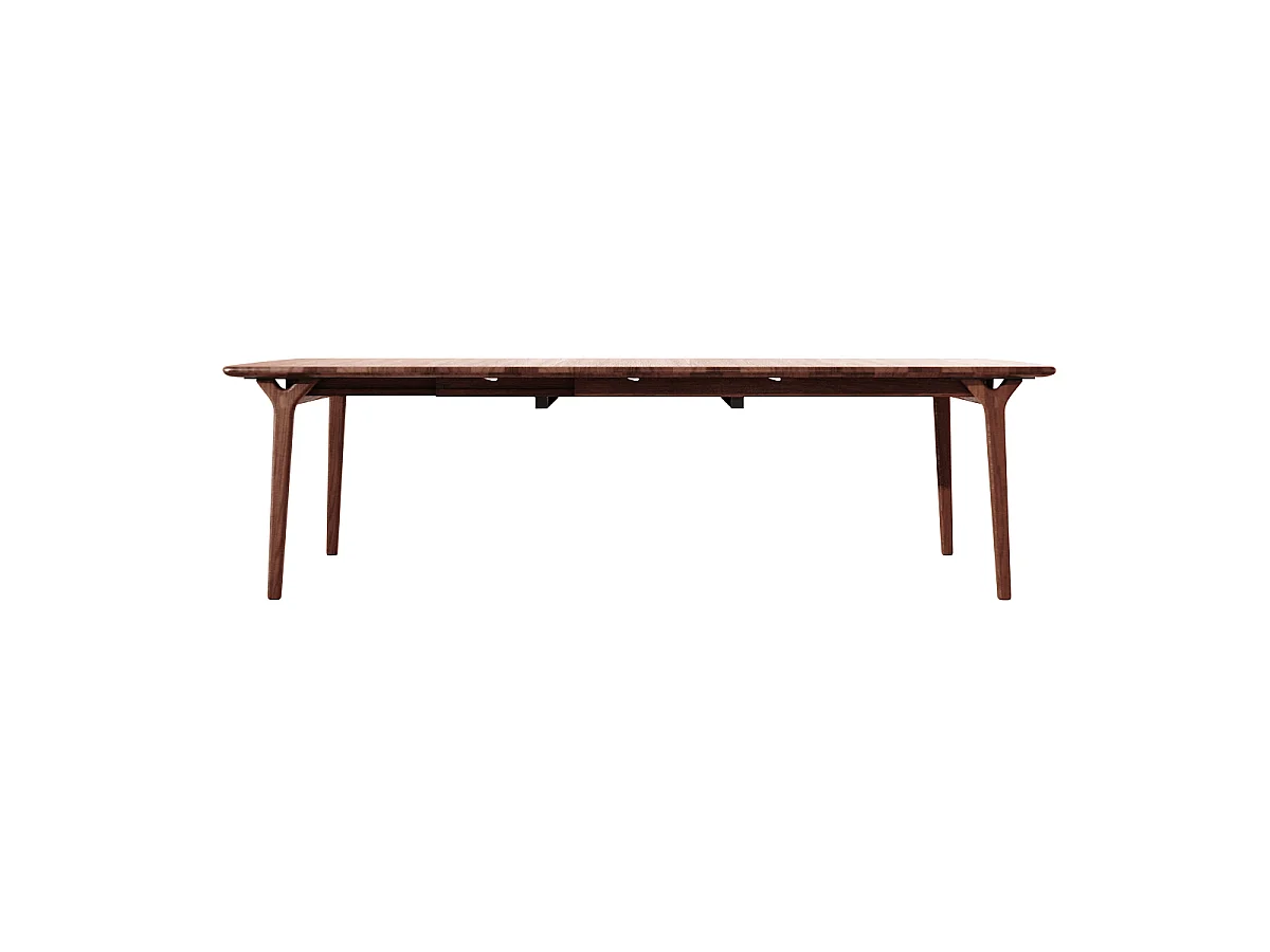 Tavolo allungabile in rovere massello brown 6-12 persone Clara