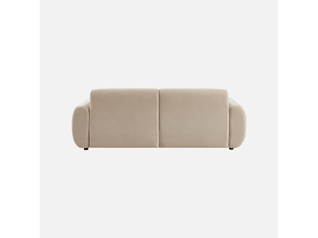 Divano in tessuto, 3 posti, beige