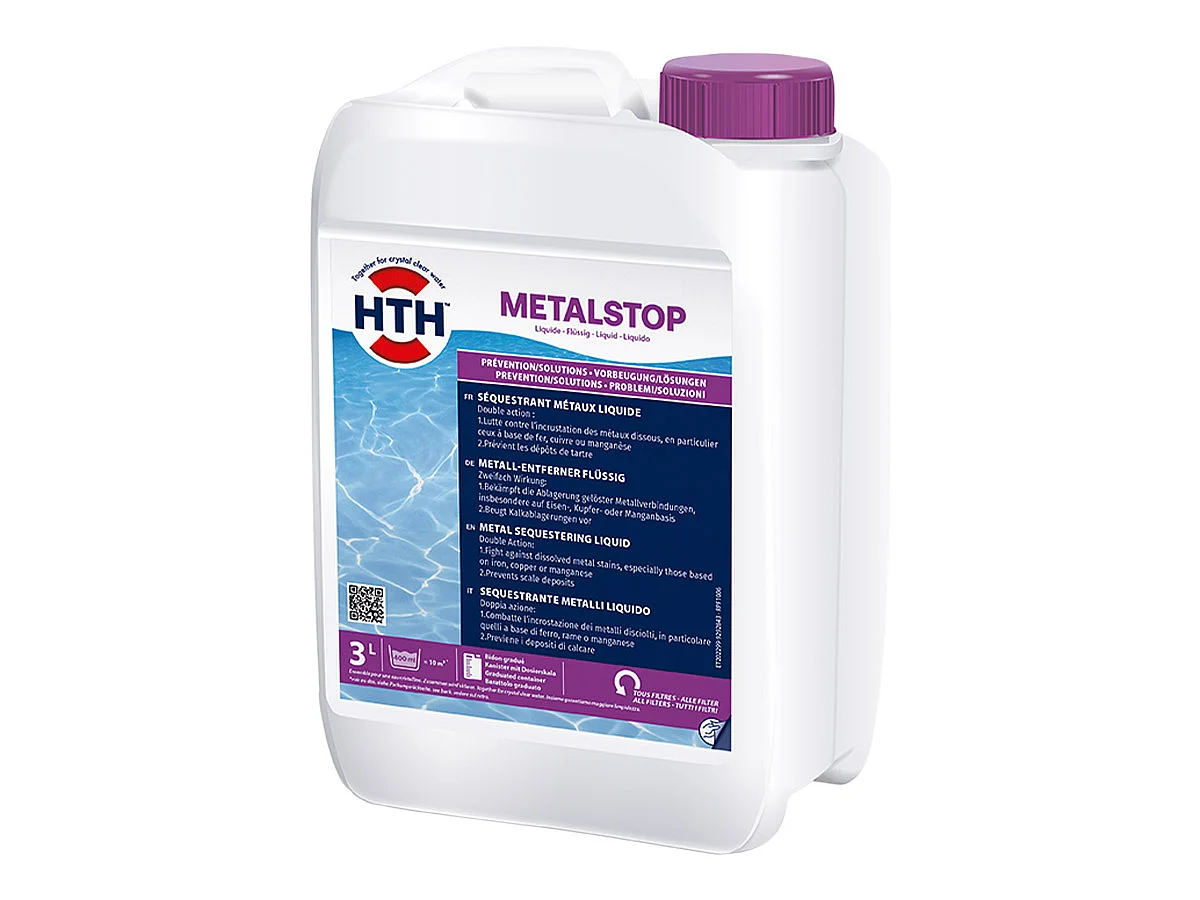 Séquestrant métaux MetalStop 3 L - HTH