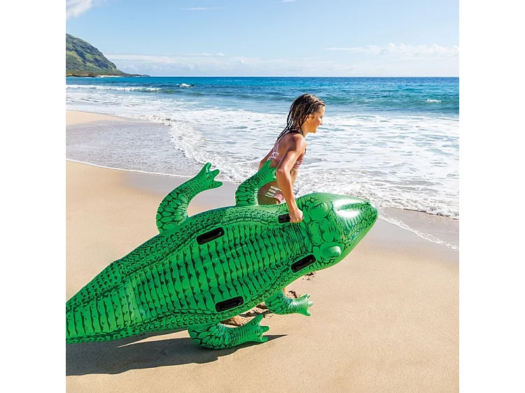 Grand crocodile à chevaucher - Intex