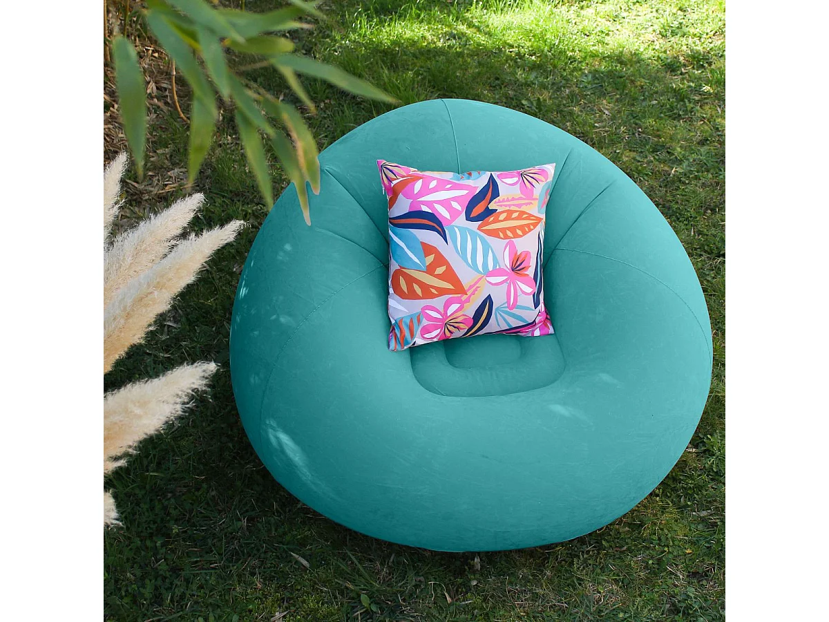 Fauteuil d'Extérieur Gonflable "Costa" 100cm Émeraude