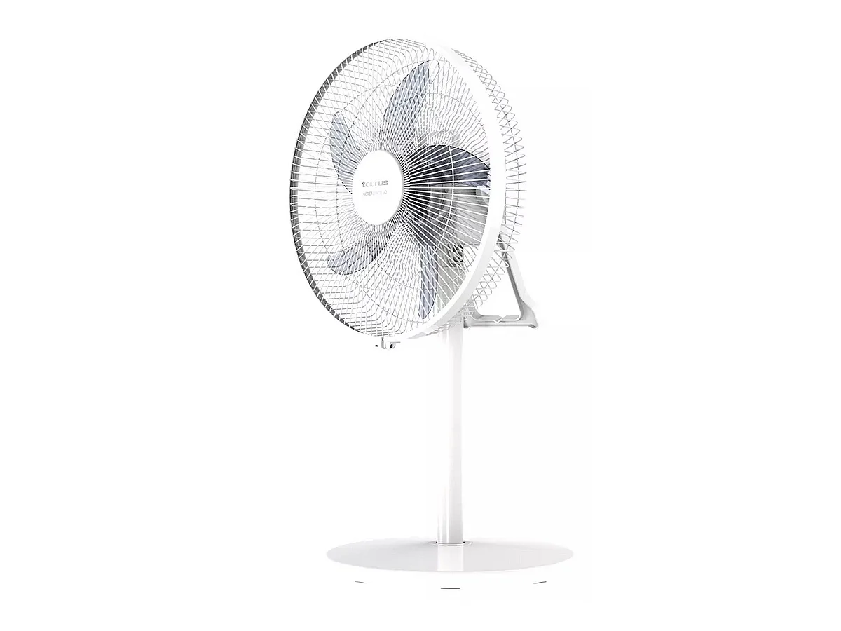 Taurus Ventilateur sur pied 40cm 35w 5 vitesses blanc - BOREAL16CRGO