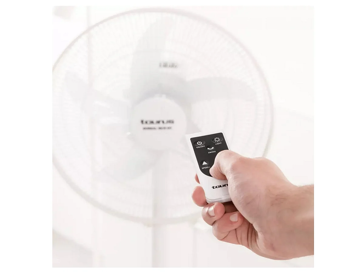 Taurus Ventilateur sur pied 40cm 35w 5 vitesses blanc - BOREAL16CRGO