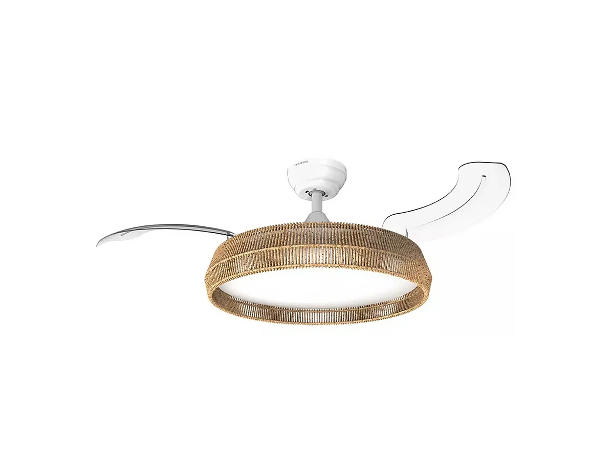 Taurus Ventilateur de plafond 107cm + lumière - POLARNATURE