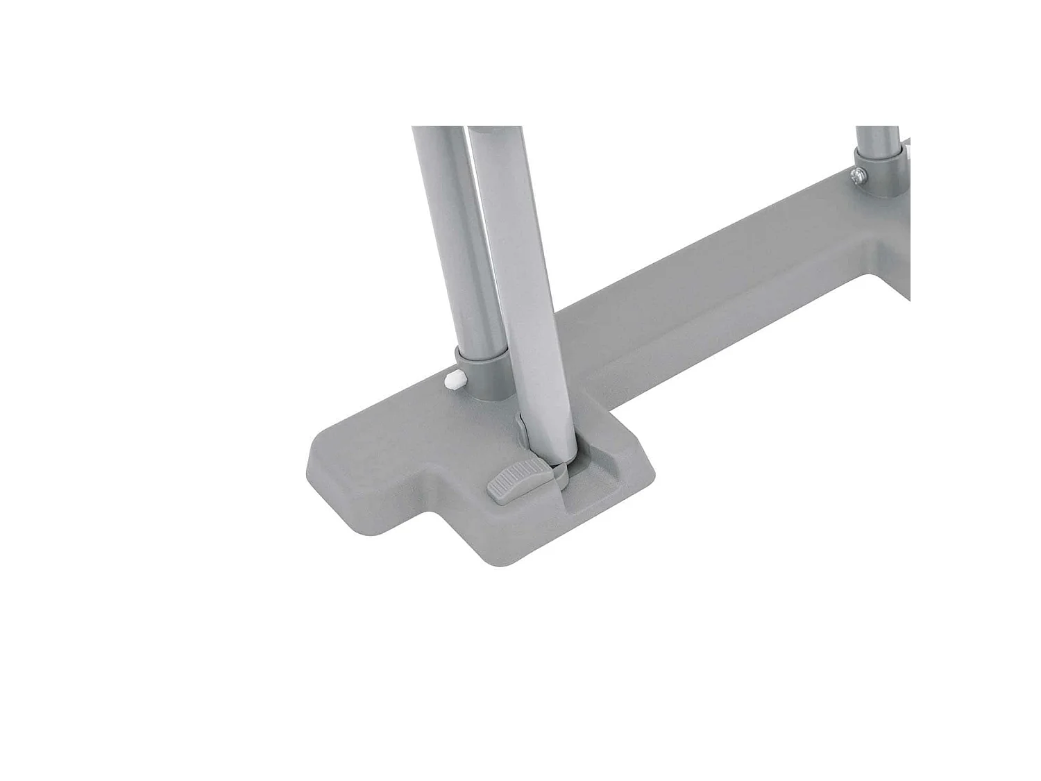 Échelle de sécurité Bestway Flip & Lock pour piscines 76,5 x 124,5 x 135/191,5 cm pour piscines amovibles de 132 cm de hauteur
