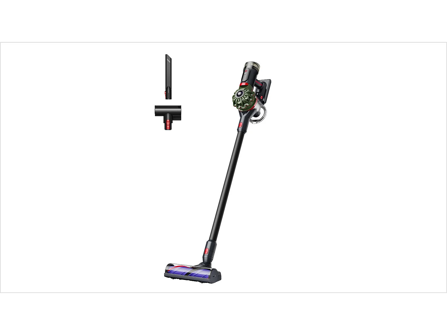 Dyson V8 Cyclone Akku-Staubsauger 2-in-1 Schwarz Lithium-Ionen-Batterie Zyklontechnologie