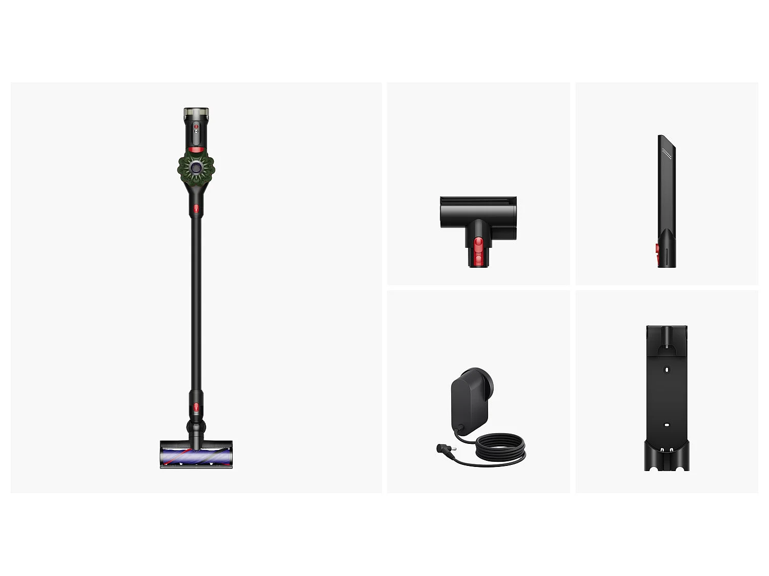 Dyson V8 Cyclone Akku-Staubsauger 2-in-1 Schwarz Lithium-Ionen-Batterie Zyklontechnologie