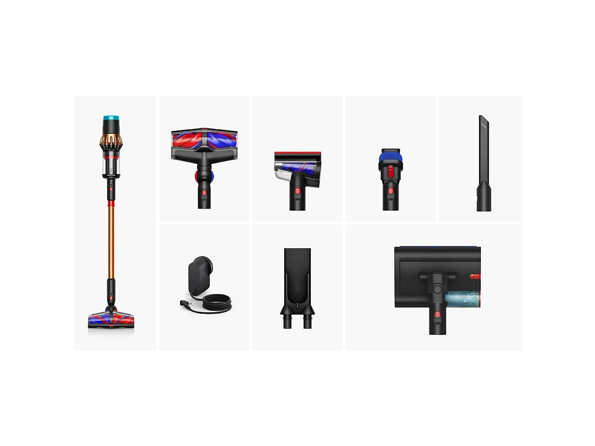 Dyson V16 Piston Animal Submarine 3-in-1 Akku-Staubsauger mit HEPA-Filter für Nass- und Trockenreinigung 1,3L 900W Schwarz, Kupfer