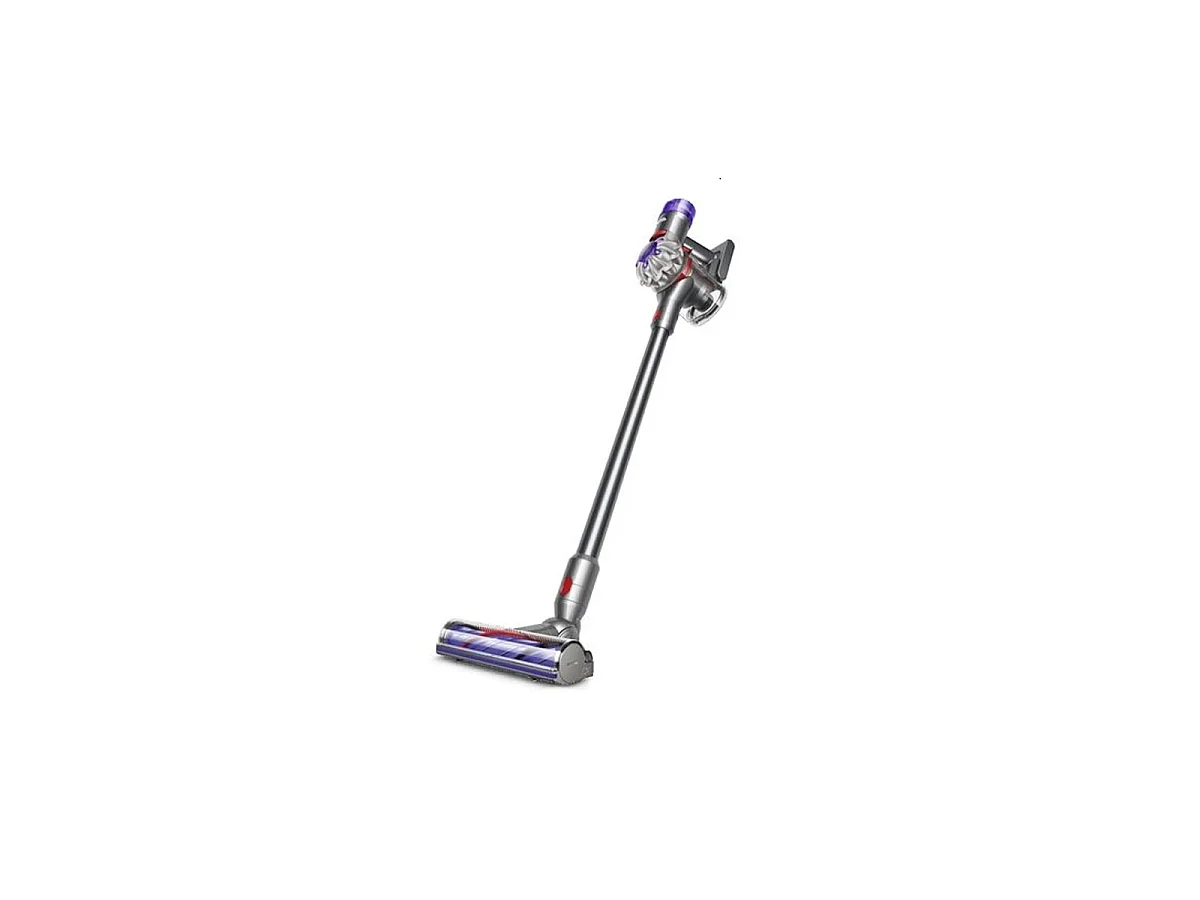 Dyson V8 Advanced Kabelloser Staubsauger - Nickel Silber, 21,6V, 130 AW, 40 min Laufzeit