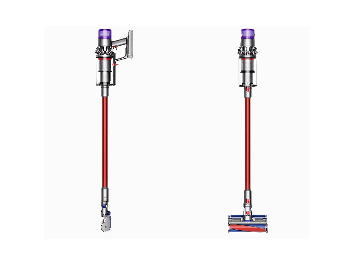 Dyson V11 Fluffy 2-in-1 kabelloser Staubsauger Nickel Rot Lithium Batterie Zyklonfiltration