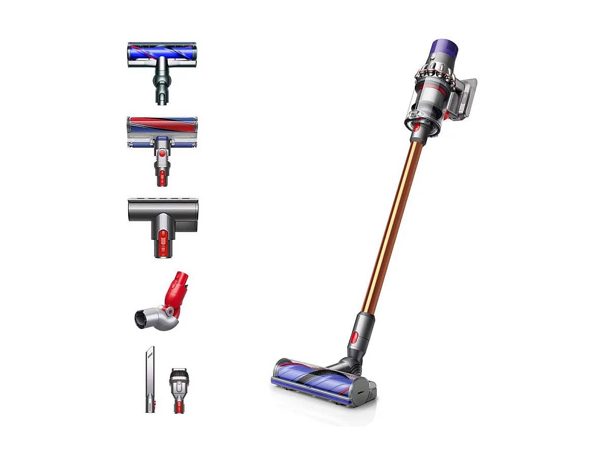 Dyson Cyclone V10 Absolute Kabelloser Beutelloser Staubsauger Kupfer Nickel 525W