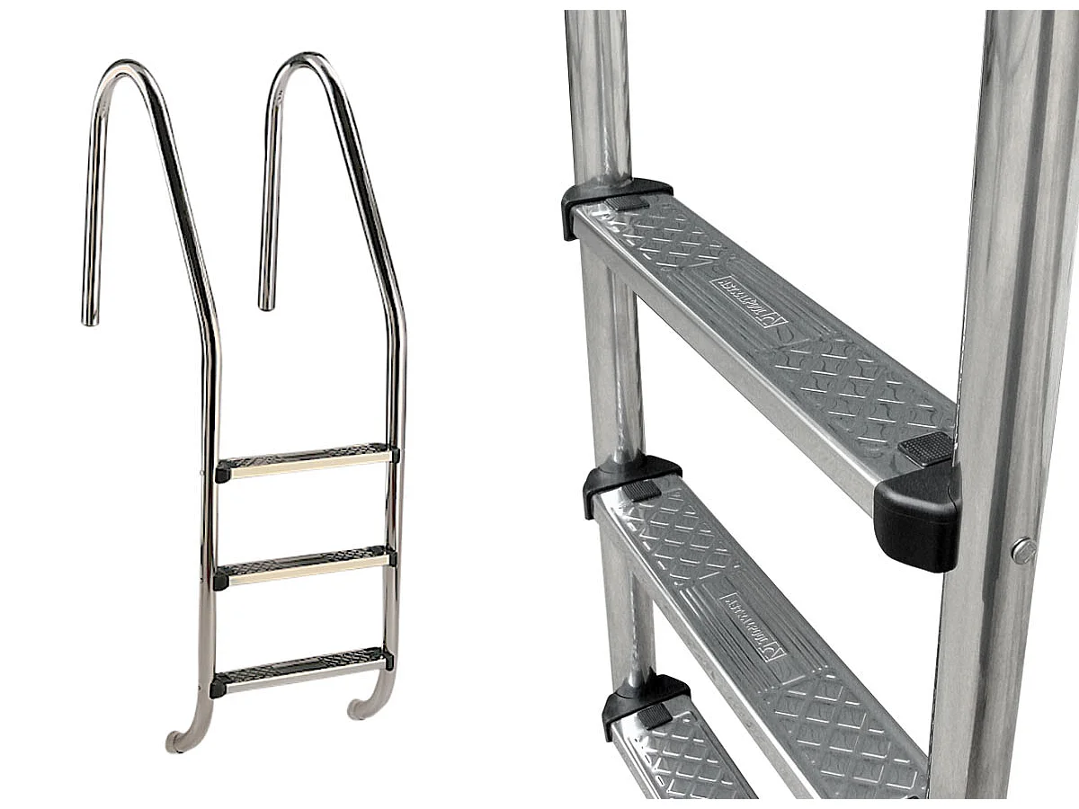 Echelle piscine standard en inox 3 marches - Astral Pool