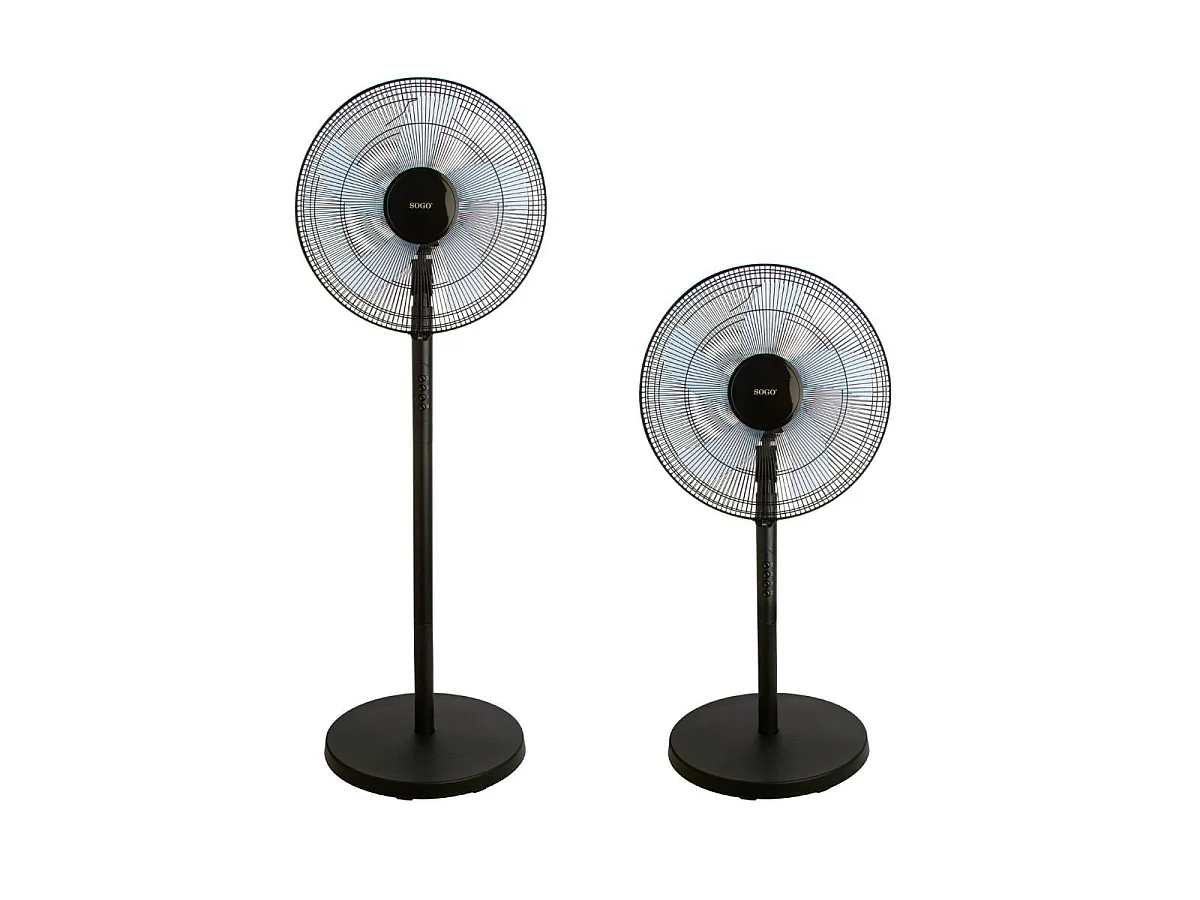 Ventilador de pie Sogo VEN-SS-21270 50W altura ajustable Ø40x90-120 cm
