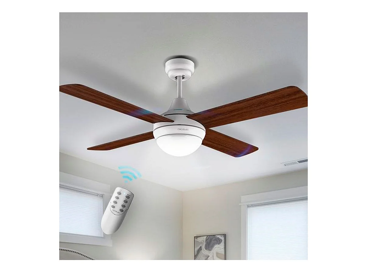 Ventilateur de plafond Cecotec EnergySilence Aero 4250 Fresh 55W Marron Ø106x40.5 cm