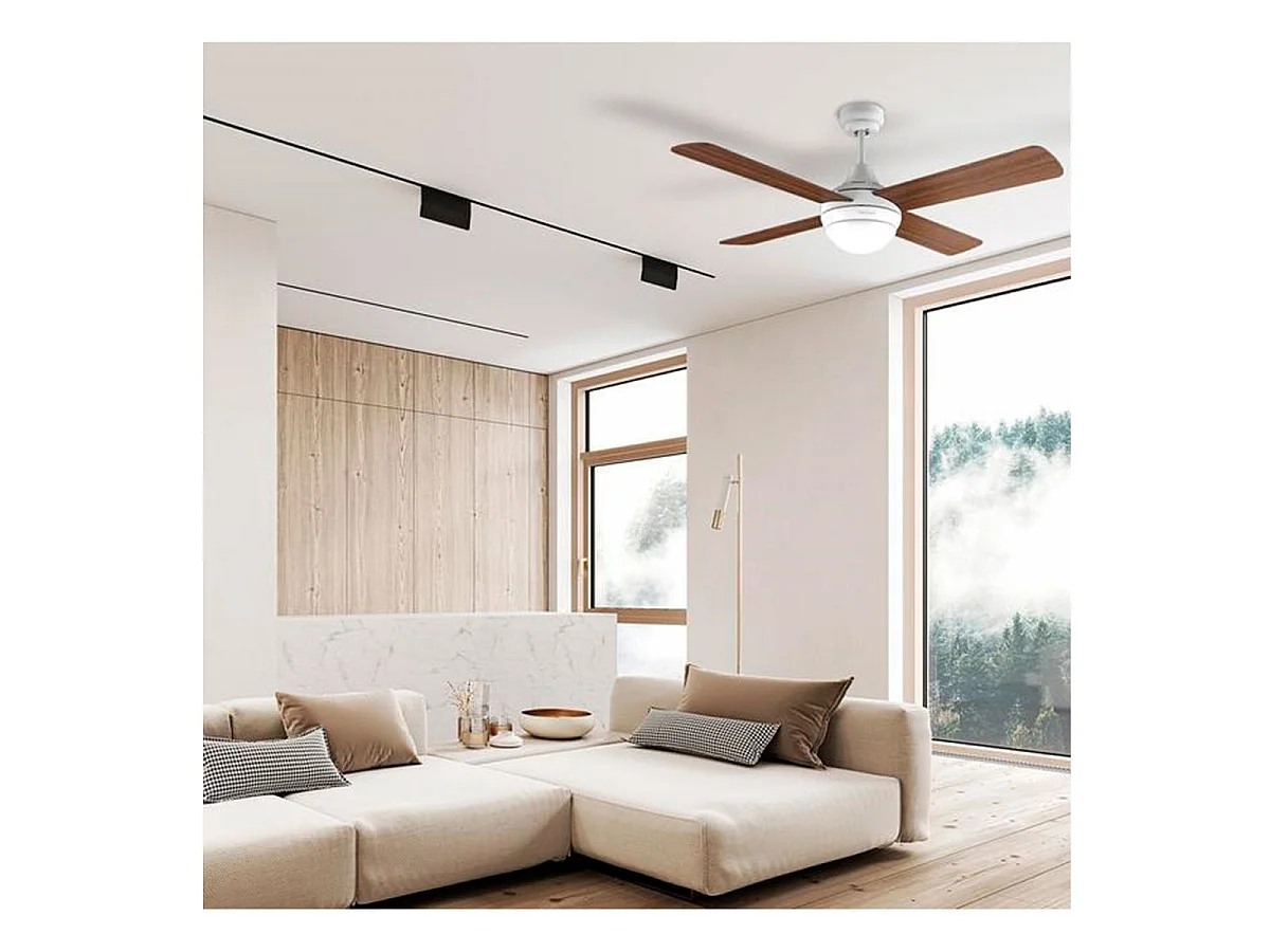 Ventilateur de plafond Cecotec EnergySilence Aero 4250 Fresh 55W Marron Ø106x40.5 cm