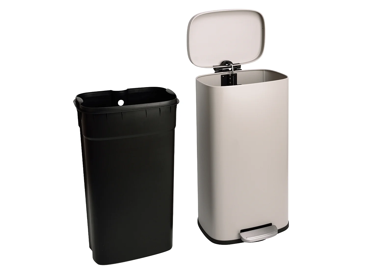 30L Poubelle à pédale Couvercle Softclose