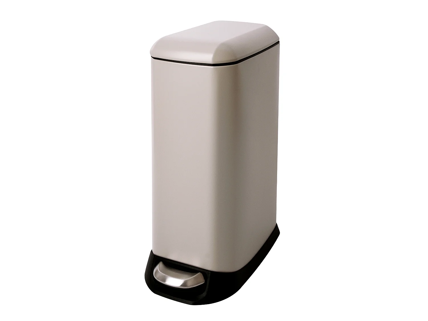 Poubelle à pédale 12l incl. seau intérieur