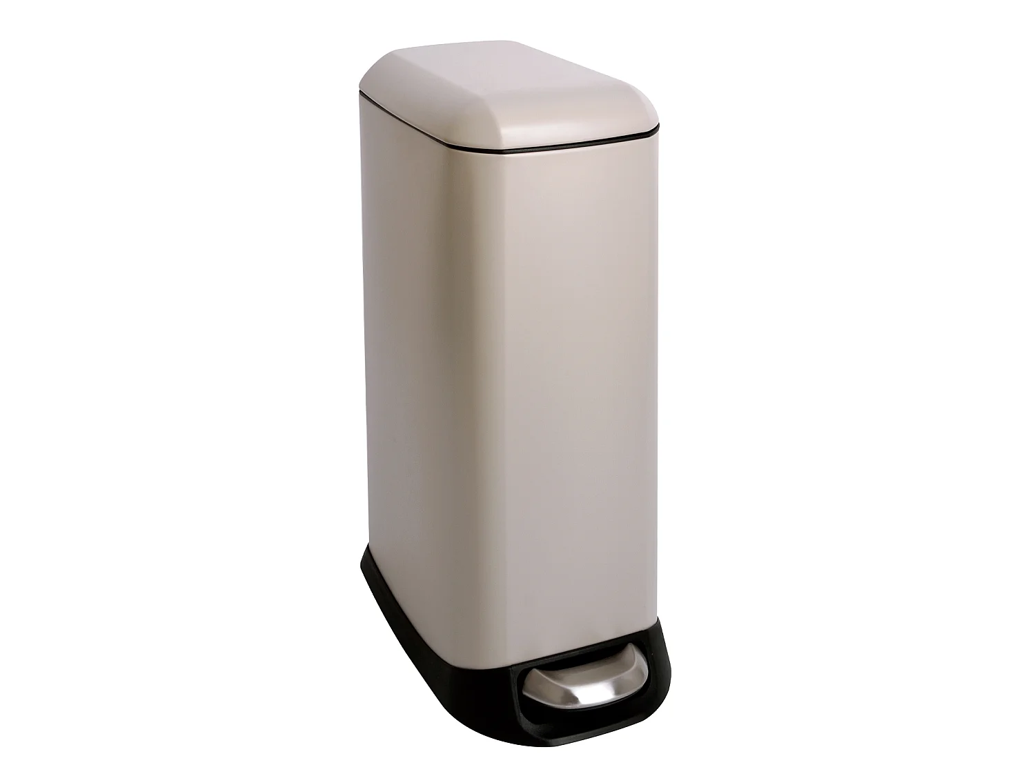 SVITA TS20 Poubelle à pédale 20 l avec seau intérieur et pédale taupe