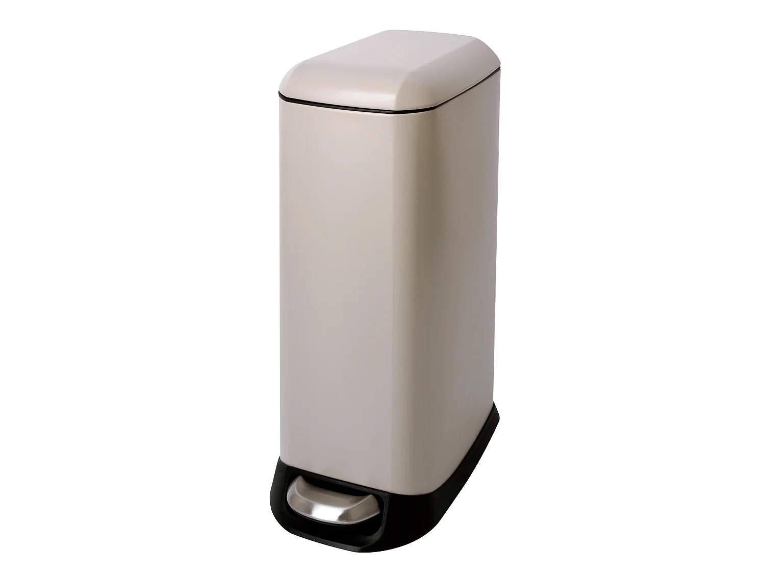 SVITA TS20 Poubelle à pédale 20 l avec seau intérieur et pédale taupe