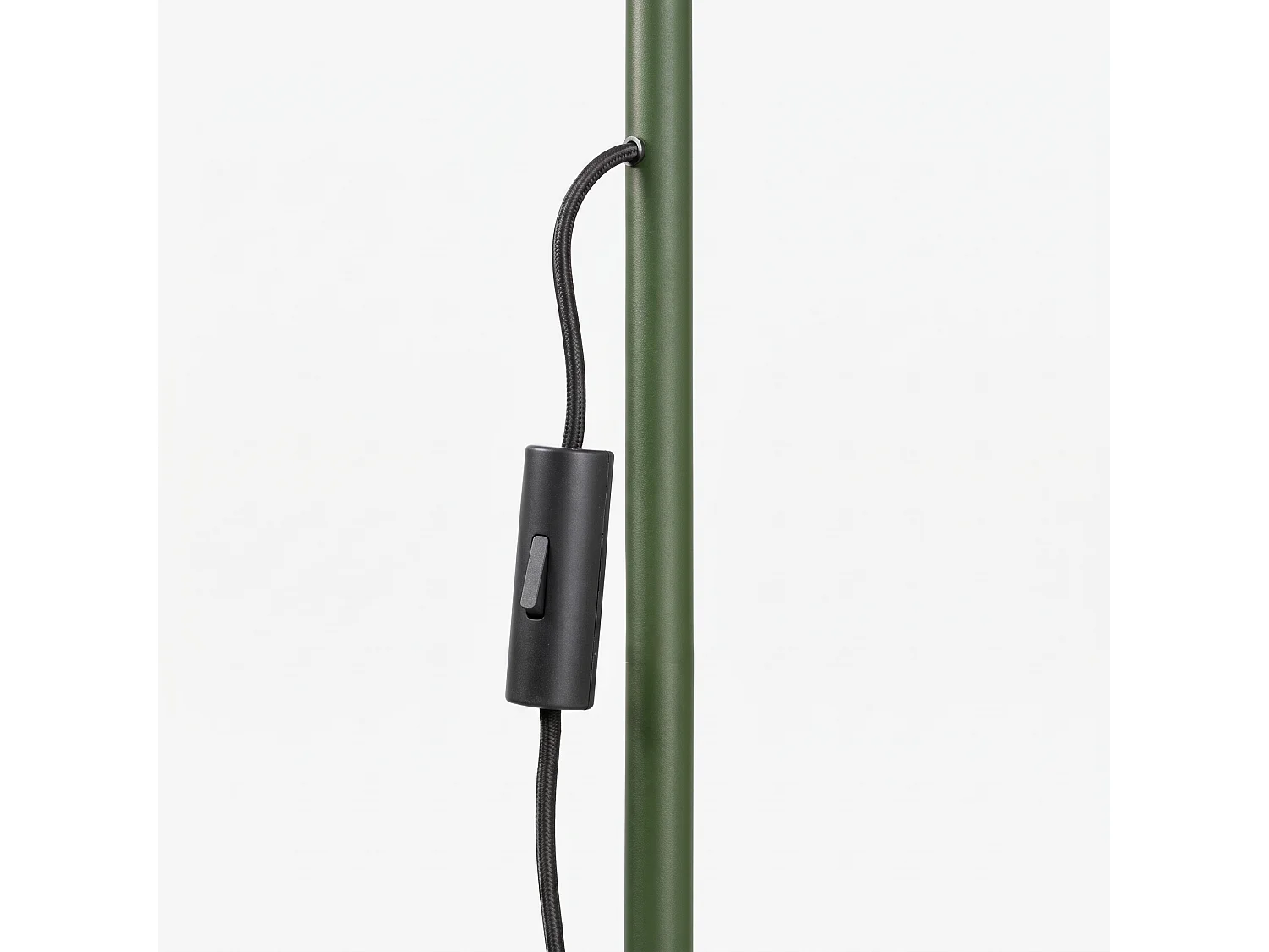 Stehlampen KARBON minimalistisch aus  Aluminium - 1 lichtquellen - L.30 x H. cm - olivgrün
