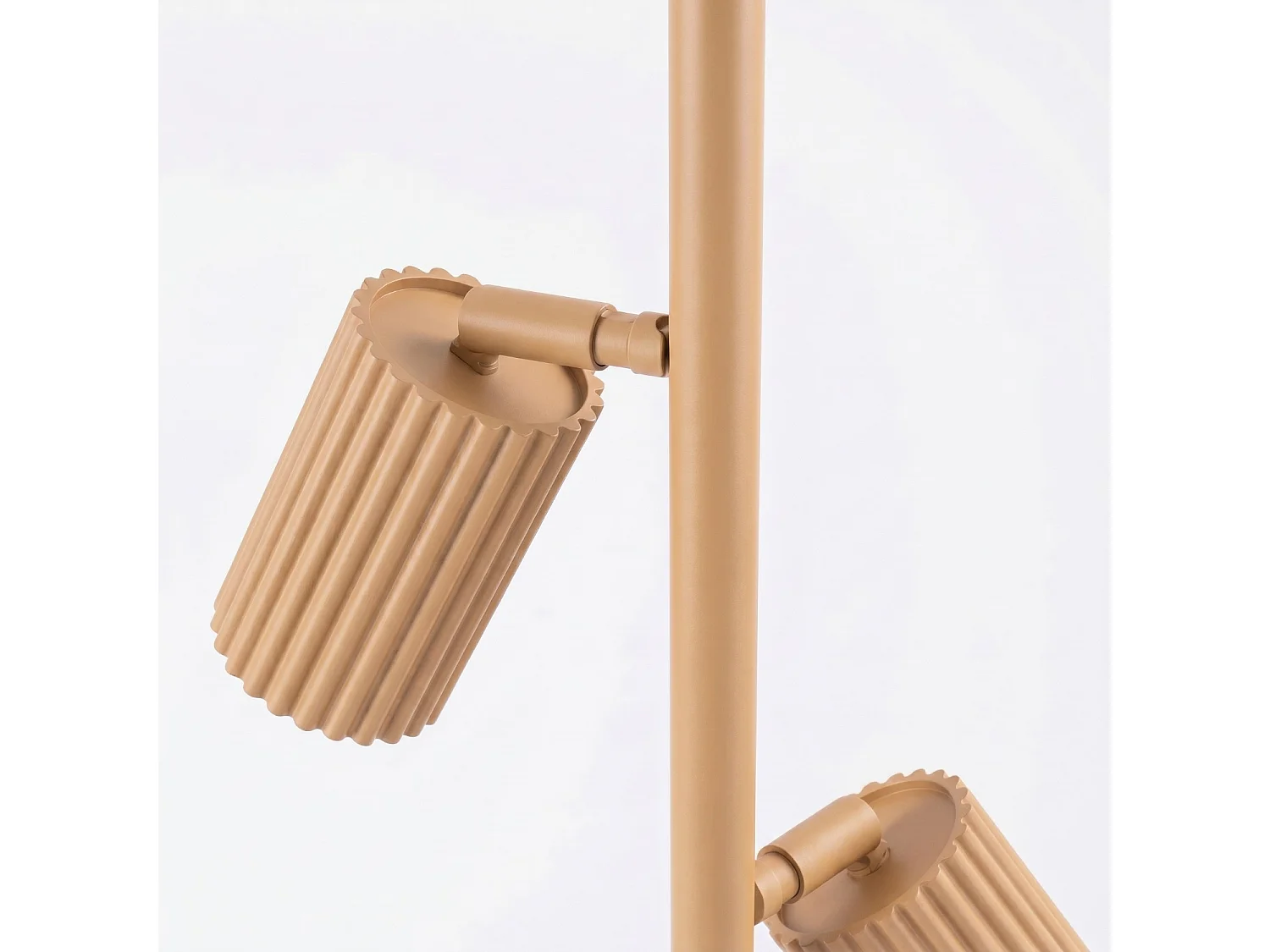 Stehlampen KARBON minimalistisch aus  Aluminium - 3 lichtquellen - L.30 x H. cm - gold