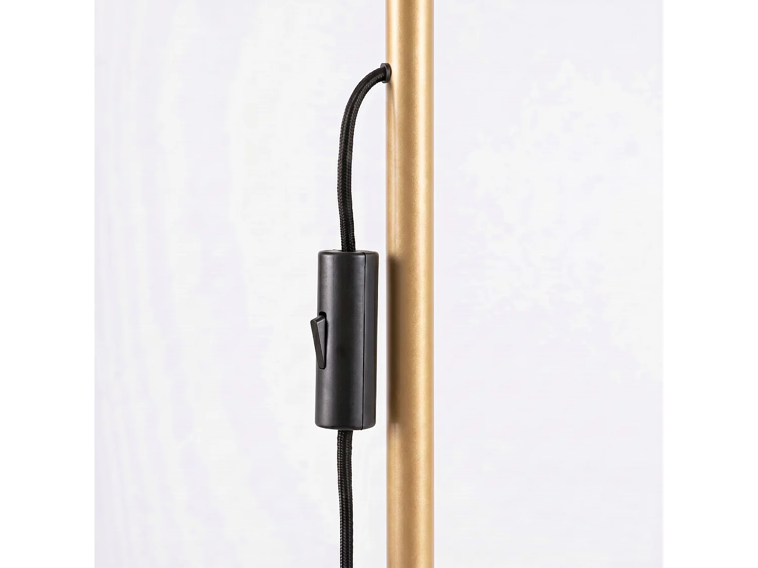 Stehlampen KARBON minimalistisch aus  Aluminium - 3 lichtquellen - L.30 x H. cm - gold