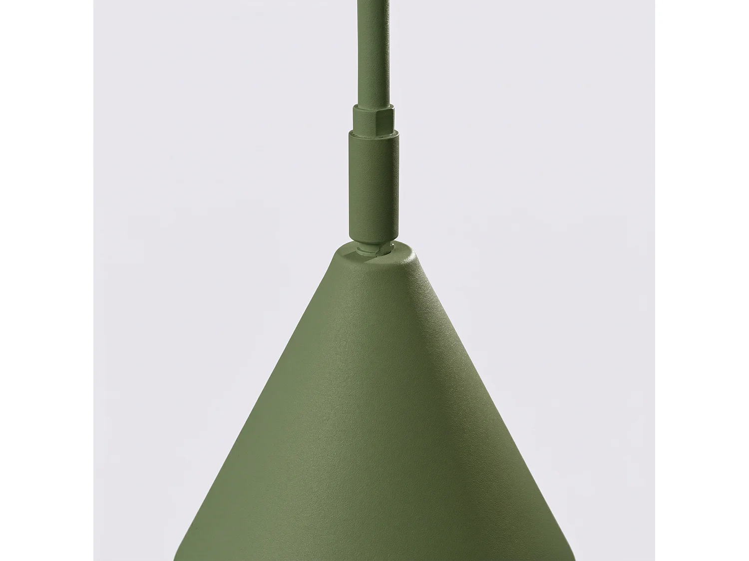 Stehlampen NOX modern aus  Stahl - 1 lichtquellen - L.30 x H. cm - olivgrün