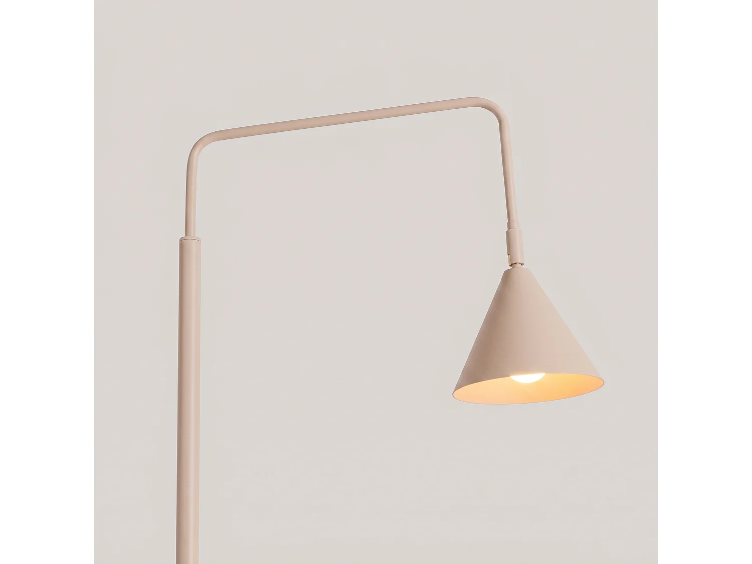 Stehlampen NOX modern aus  Stahl - 1 lichtquellen - L.30 x H. cm - beige