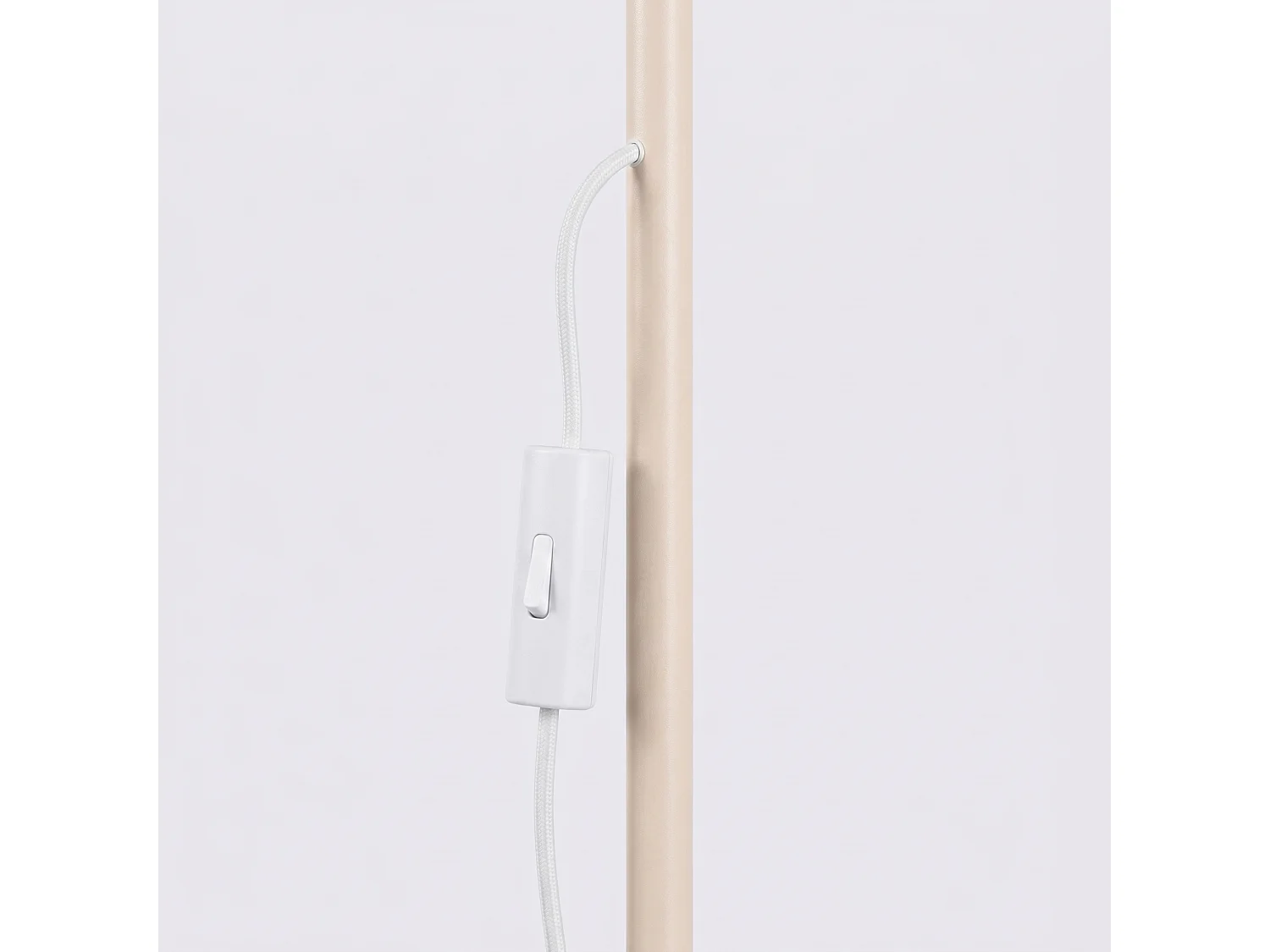 Stehlampen NOX modern aus  Stahl - 1 lichtquellen - L.30 x H. cm - beige