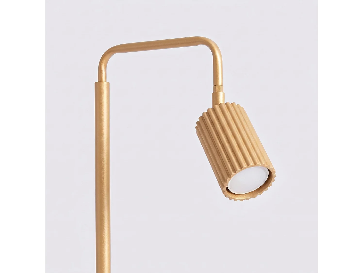 Stehlampen KARBON minimalistisch aus  Aluminium - 1 lichtquellen - L.30 x H. cm - gold