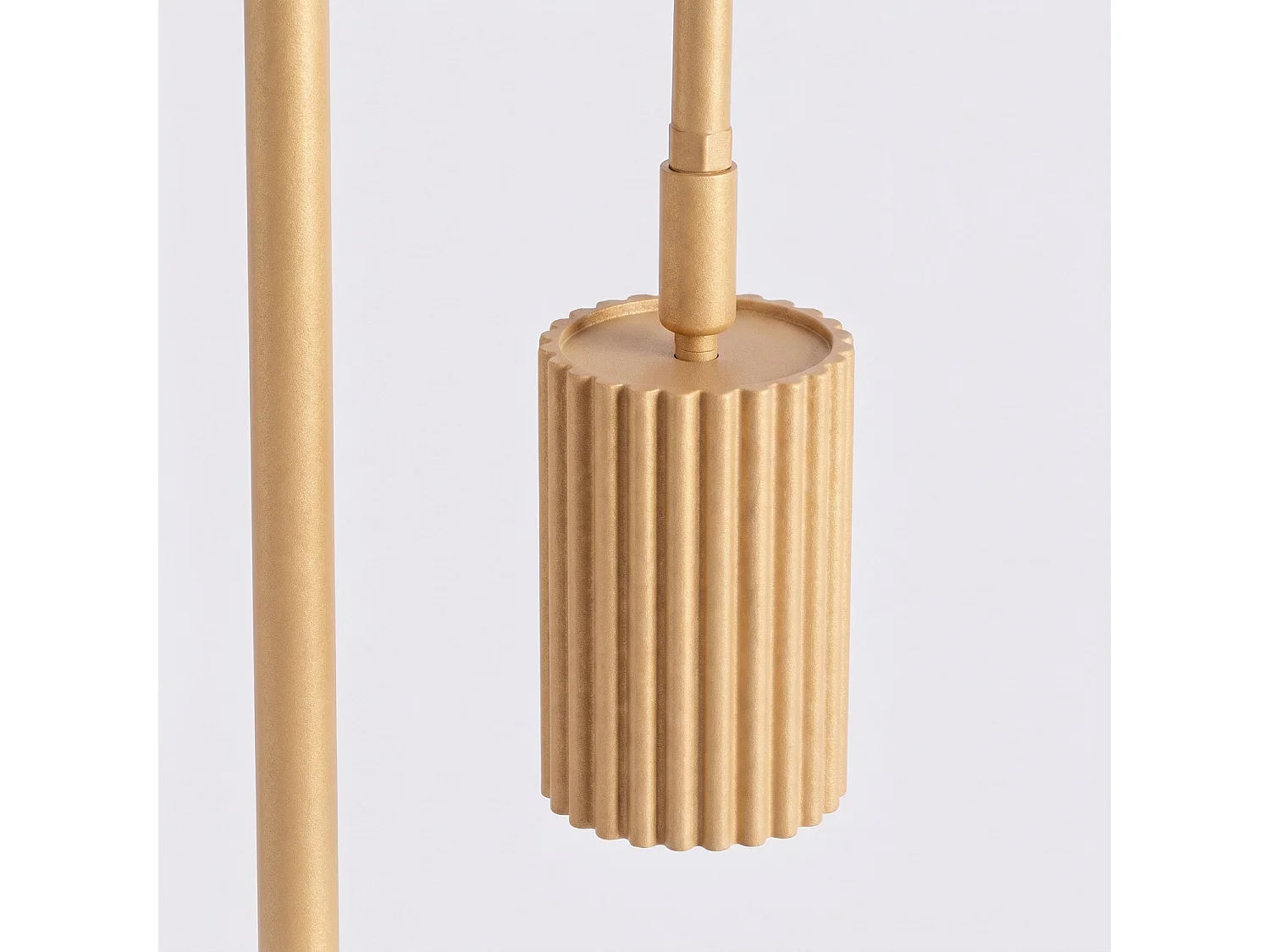 Stehlampen KARBON minimalistisch aus  Aluminium - 1 lichtquellen - L.30 x H. cm - gold