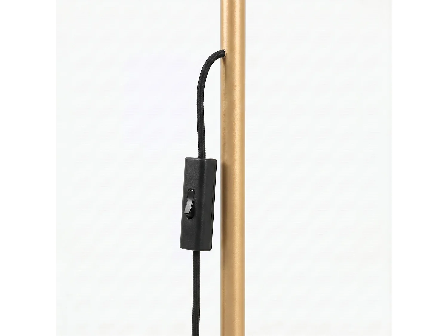 Stehlampen KARBON minimalistisch aus  Aluminium - 1 lichtquellen - L.30 x H. cm - gold