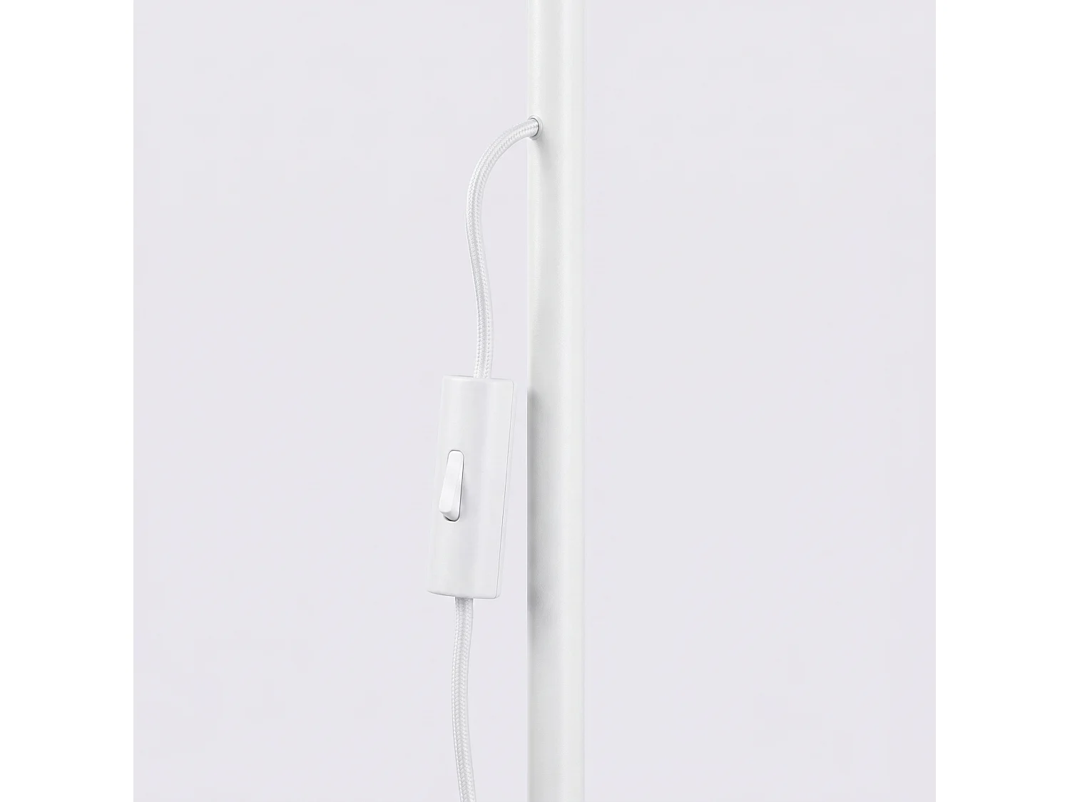 Stehlampen NOX modern aus  Stahl - 1 lichtquellen - L.30 x H. cm - weiß